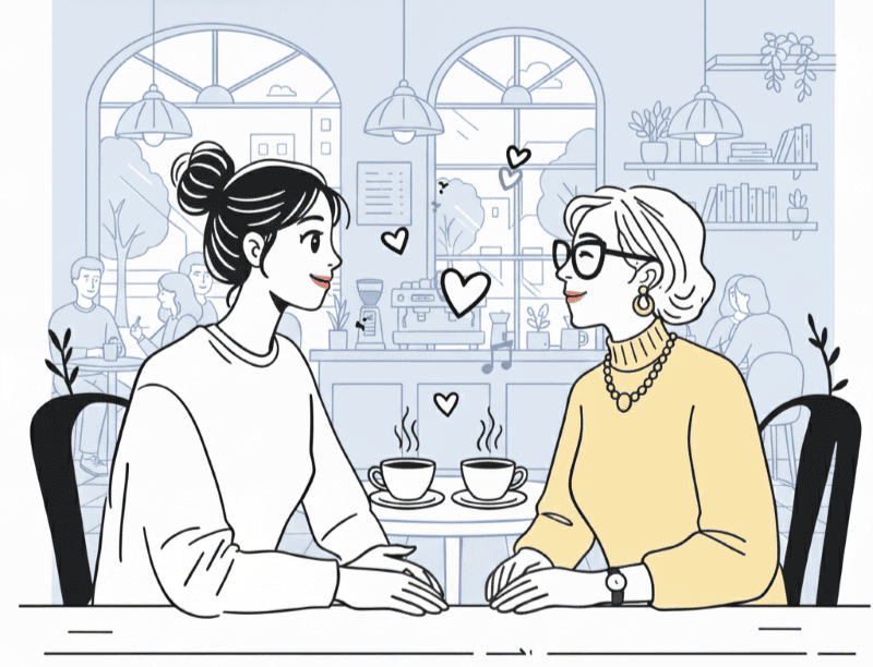 多様な職種・世代の建築女子が交流する様子