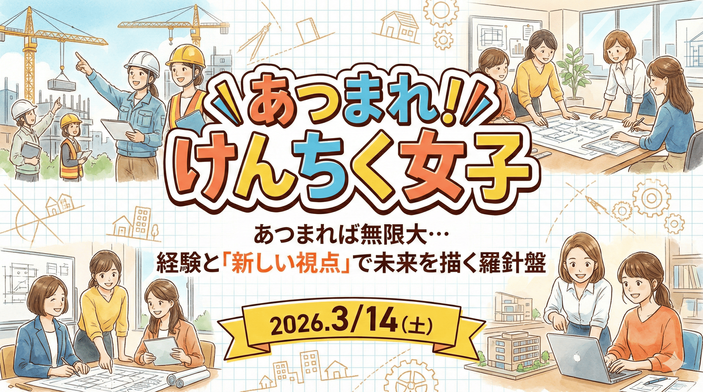 あつまれ！けんちく女子